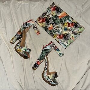 Marilyn Monroe Collector’s Clutch and Heels Set